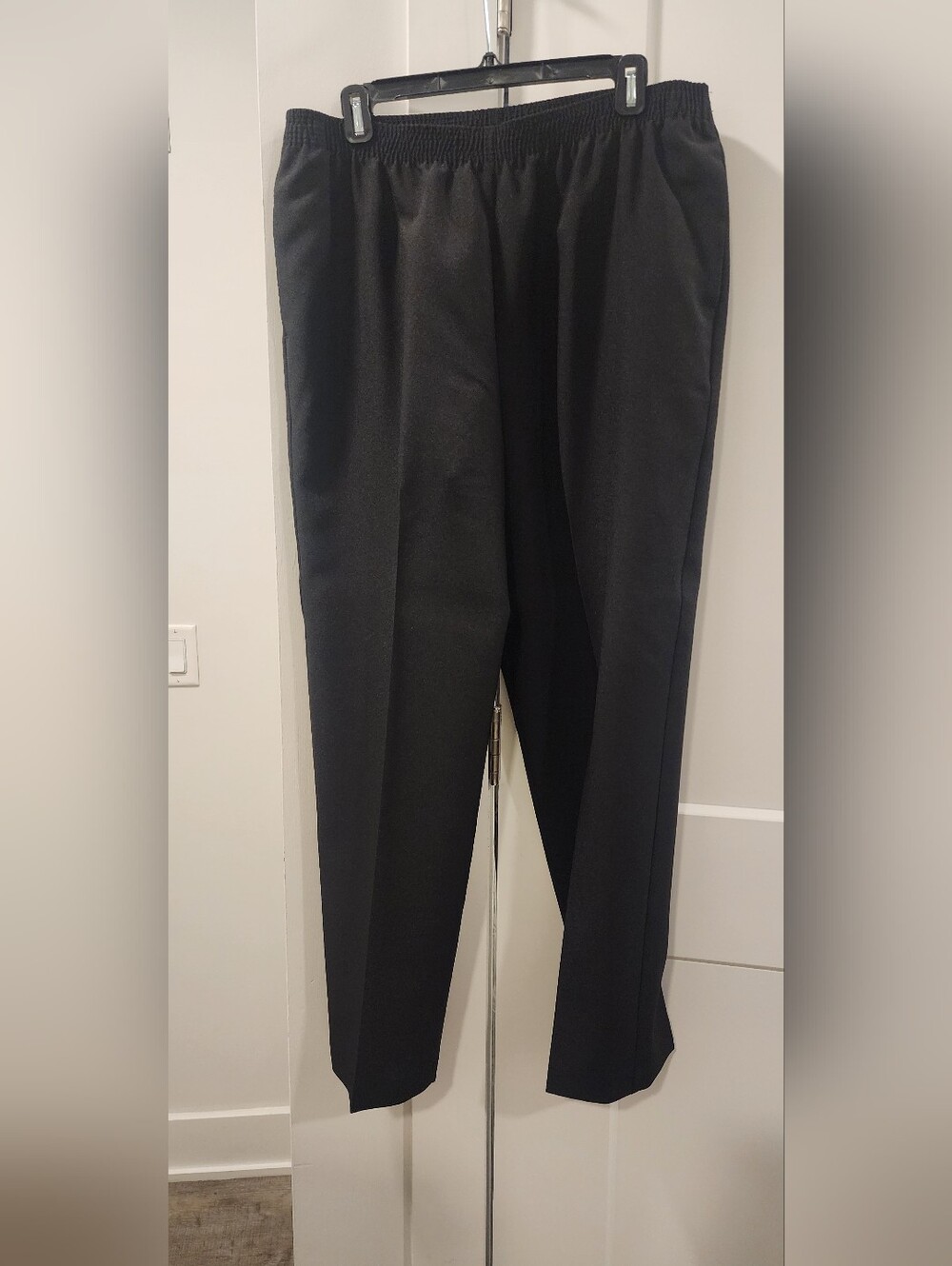 Alia Black Women's Dress Pants - Tailored Crease
